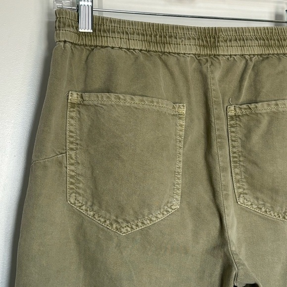 Zara Mercer Jogger Jeans Olive Green M - Picture 9 of 11